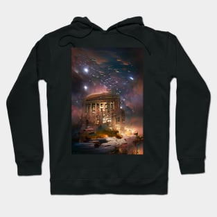 Starry Night Library | National library week | literacy week Hoodie